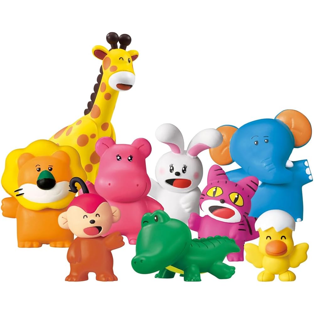 Takara Tomy Ania Animal Friends Set Dinosaurs and Animals Toy for Ages 3 and Up