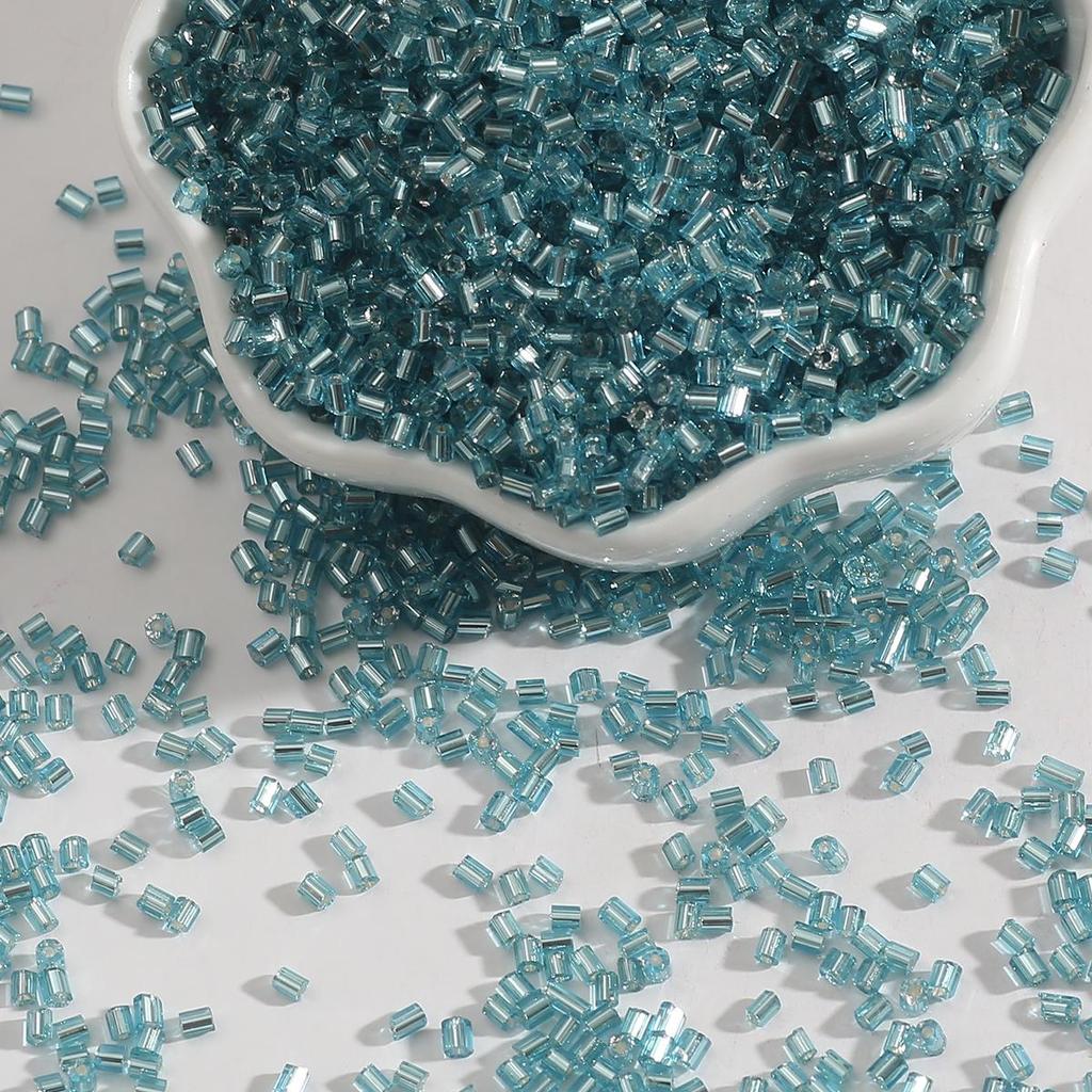 300/700 шт. Чешские цилиндрические стеклянные бисерные бусины-трубочки, европейский посевной бисер, свободные бусины для изготовления ювелирных изделий своими руками