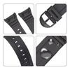 Men Women Silicone Watch WristBand Sports Soft Watchband for C-asio W-96H Watch Accessories