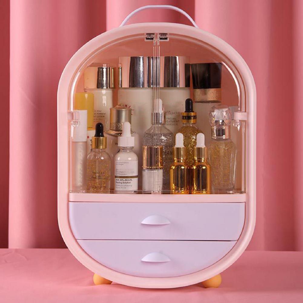 Ящик для хранения, водонепроницаемый модный красивый косметический футляр для макияжа, тип выдвижного ящика для ухода за кожей, экологически чистый настольный органайзер