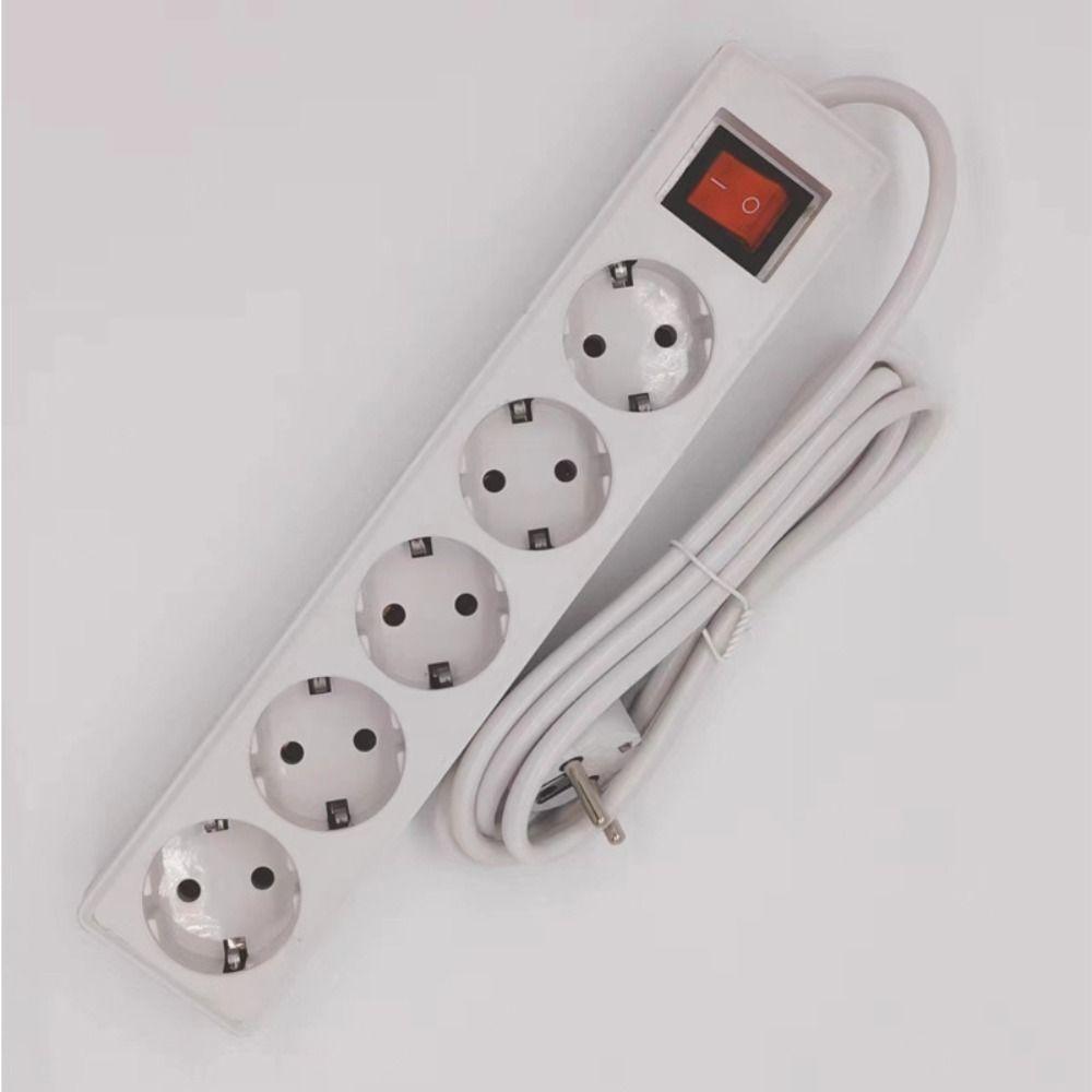 Европейский стандартный электрический адаптер для зарядки ПВХ-вилка розетка удлинитель спальня
