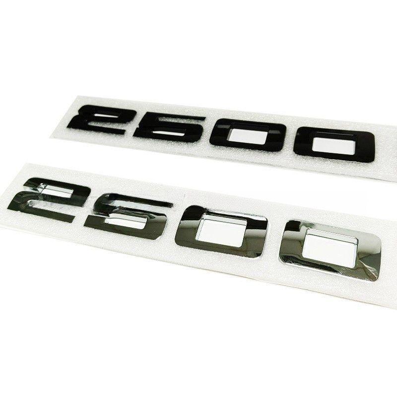 Suitable for chevrolet gMC 2500HD modified three-dimensional car logo sILVeRAdO tAHOE body labeling