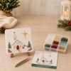 Ocean-Inspired Christmas Sea Glass Art Kit Wooden Easel Mosaic Crushed Glass Art  Family Craft