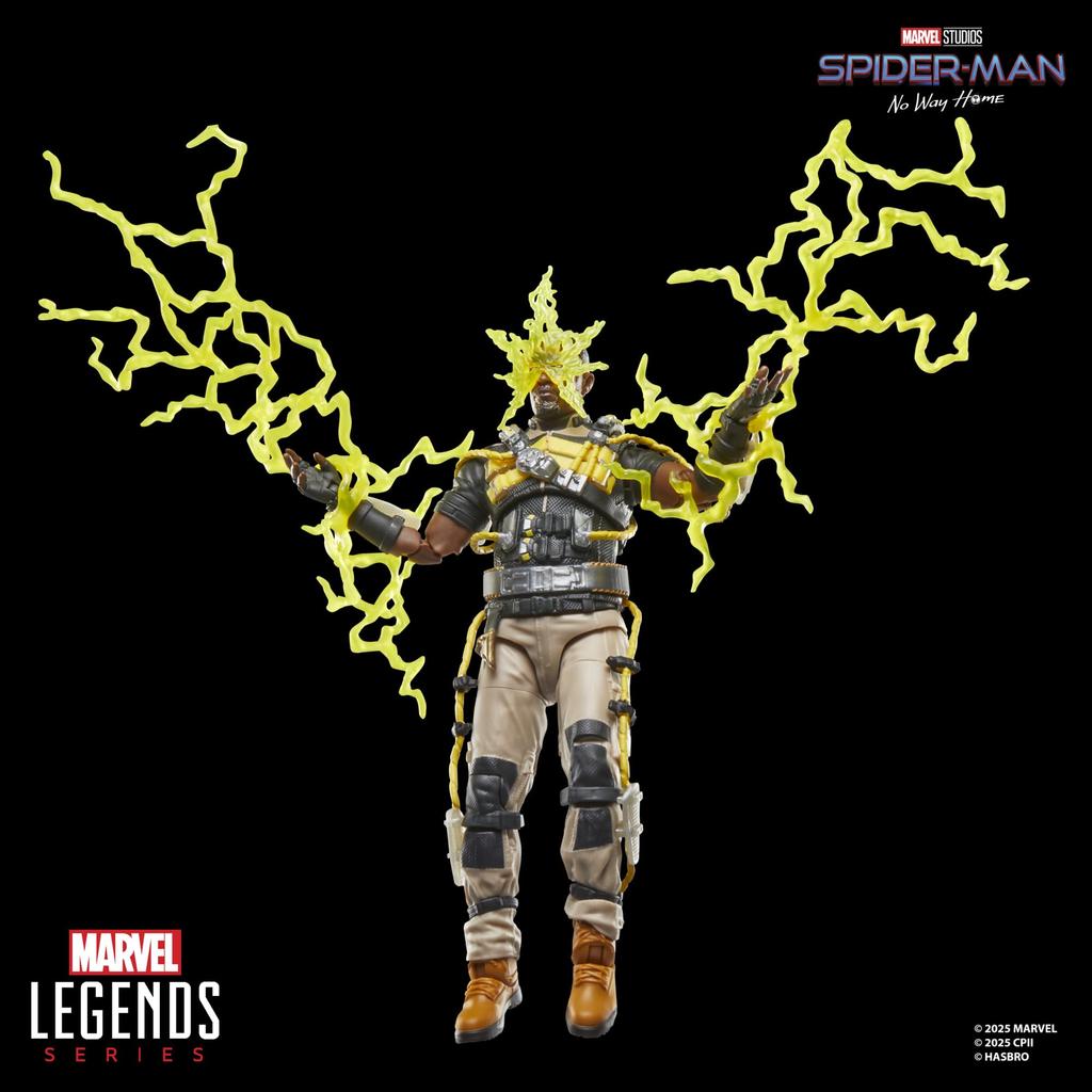 Hasbro Marvel Legends Серия No Way Коллекционная фигурка 15 см Аутентичный Электро, Человек-паук: Нет пути домой, G0595,