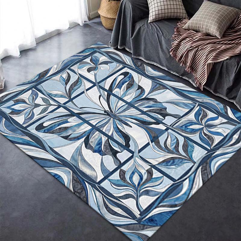 2025 New Modern Butterfly Carpet Rug for Living Room Bedroom Home Sofa Decoration,Kids play Non-slip Floor Mat78
