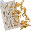 1 шт. силиконовая форма для помадки, инструменты для украшения торта, форма для шоколадной мастики, инструменты для украшения торта из сахарной пасты