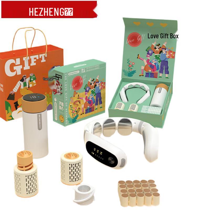 Hezheng Smart Neck & Shoulder Massager with Moxibustion and Temperature Display