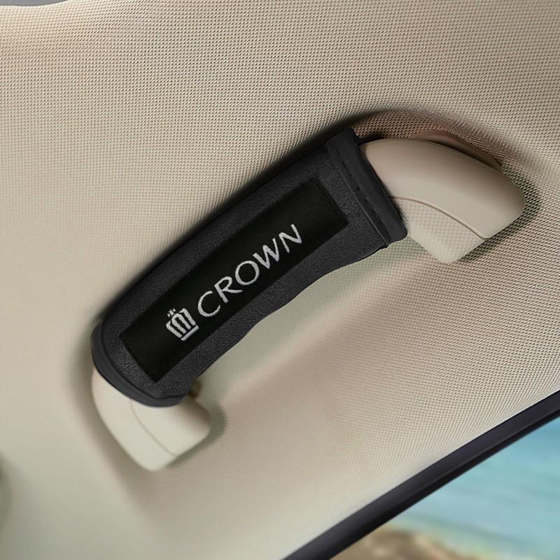 Защитные чехлы-перчатки на ручку потолка автомобиля для Toyota Crown Аксессуары Стайлинг автомобиля