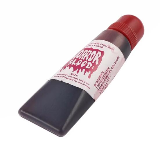 15 мл искусственная кровь, портативный, простой в использовании, косплей, макияж, имитация ран, украшения на Хэллоуин