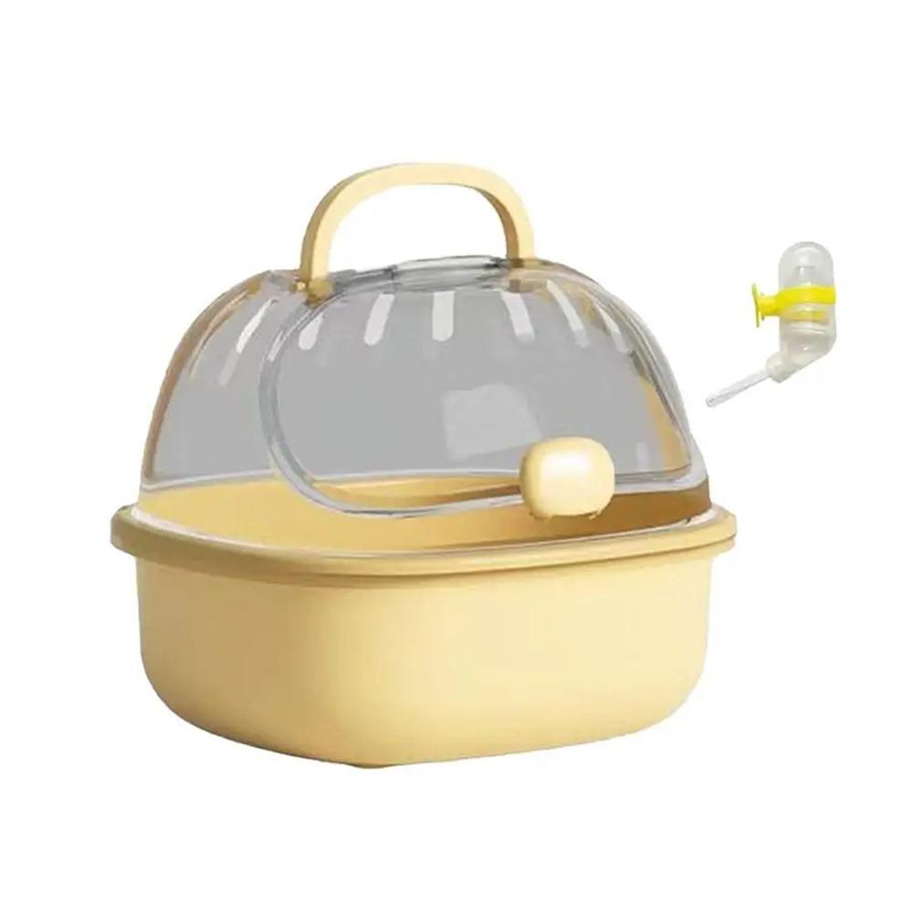 Handheld Chinchilla Outdoor Cage Portable Small Pet Carrying Box Hamster Travel Carrier Hedgehog