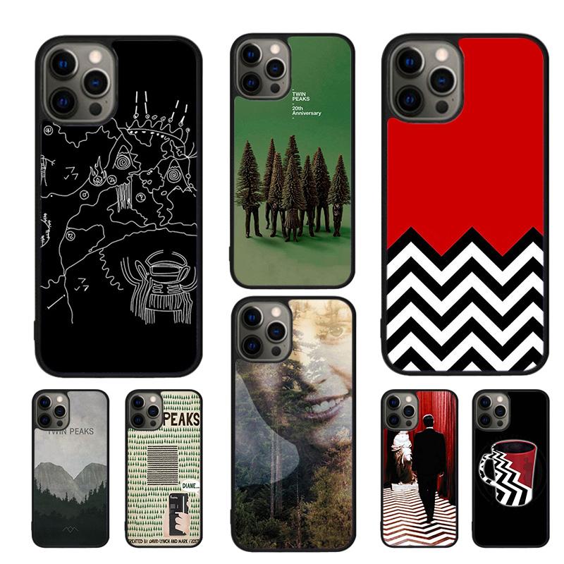 Welcome To Twin Peaks Phone Case For iPhone 17 Air 16 15 14 11 12 13 Pro MAX Plus coque Cover Shell