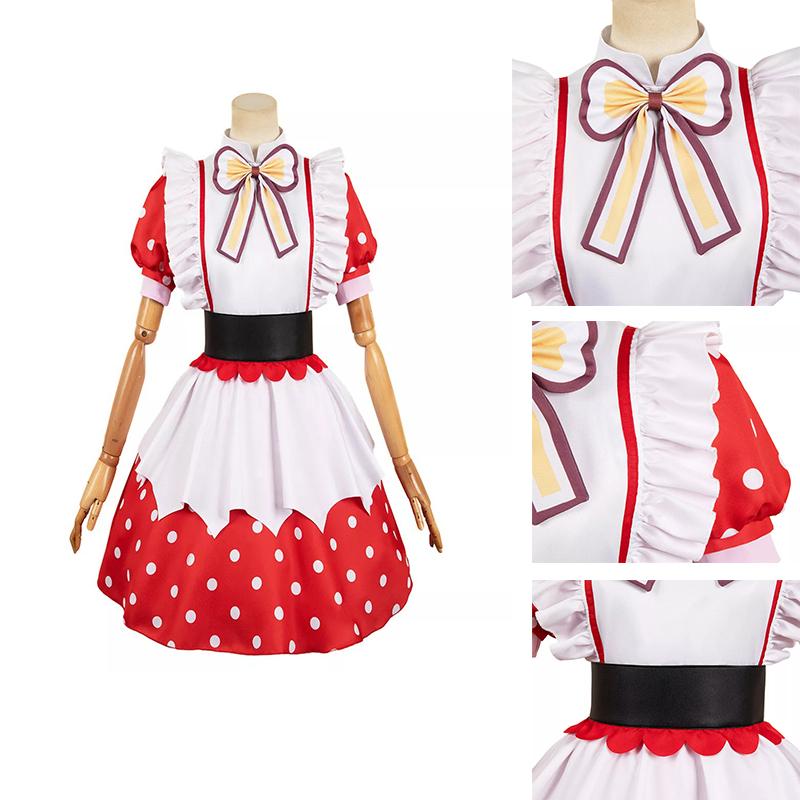 Oshi No Ko S2 Арима Кана Хосино Ай Костюм для косплея Парик Платье для девочек Аниме Косплей Униформа Сценический костюм Одежда для Хэллоуина