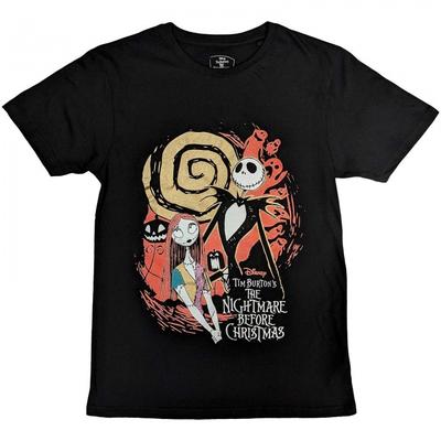 Nightmare Before Christmas Футболка унисекс для взрослых, украшенная призраком