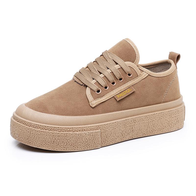 Женские парусиновые туфли, легкие кроссовки на платформе, низкие теннисные туфли со шнуровкой, удобная повседневная обувь для ходьбы, женские нескользящие дышащие туфли
