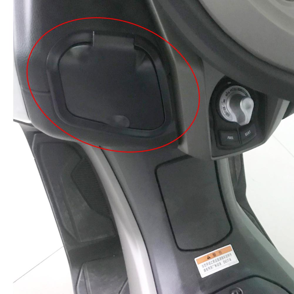 Крышка бокового кармана мотоцикла с USB-портом для зарядки, водонепроницаемый отсек для хранения, аксессуары для YAMAHA NMAX155 2020-2025