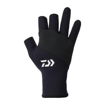 Черный XL [Daiwa] Одежда/Перчатки DG-7624W