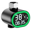 Real-time Temperature Display Shower Thermometer LED Thermometer ABS Material