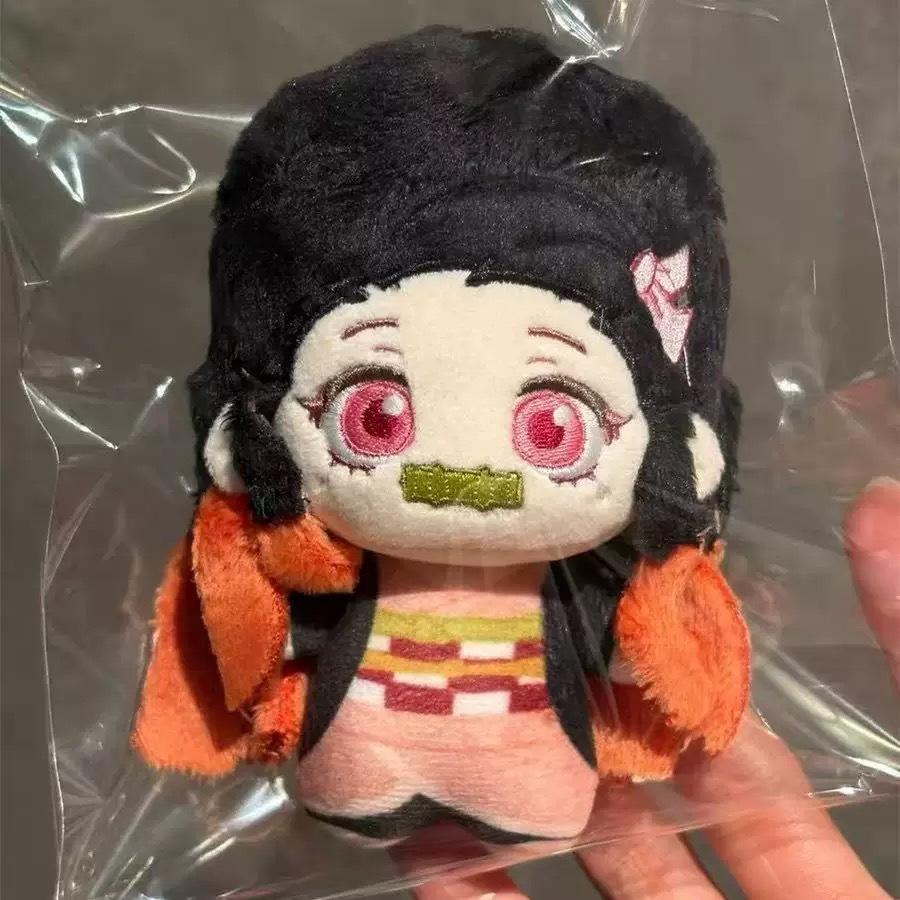 10cm Anime Demon Slayer Kimetsu No Yaiba Plush Kamado Tanjiro Agatsuma Zenitsu Hashibira Inosuke Tomioka Giyuu Pendant Doll Toys