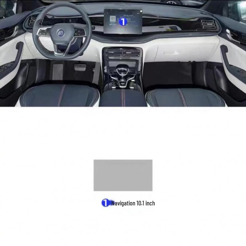 Защитная пленка для интерьера BYD Qin PLUS: HD-экран и защита рычага переключения передач для приборной панели и навигации центральной консоли Dmi EV.
