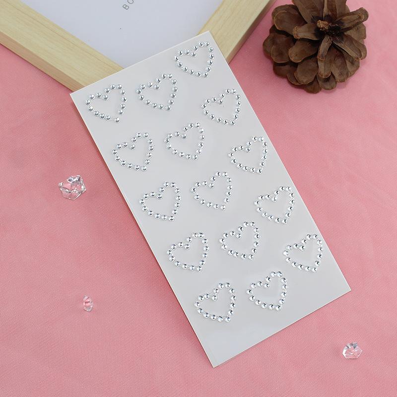 Алмазная кристаллическая татуировка-наклейка, блестящая подводка для глаз, макияж для бровей, лицо, глаза, алмазные татуировки, рок-горный хрусталь, 3D наклейки-подводка для глаз