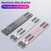 Алюминиевая подставка для ноутбука MacBook 11-17 дюймов, универсальная подставка для ноутбука, охлаждающий кронштейн для аксессуаров Macbook