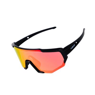 FUJIKAZE Sports UV400 UV Поляризованные Идеально подходят для трейла и гор 4 Сменные Ультра остаются в футляре для хранения Солнцезащитные очки, Защита, 99% Защита,