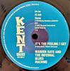 7-дюймовая пластинка INFERNAL BLUES MACHINE - It's The Feeling I Get CITY086 Kent Select 2023 UK Soul/Funk