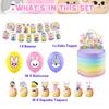 36PCS Stray Kids Party Supplies Skzoo Party Included Banner Cake Topper Balloons