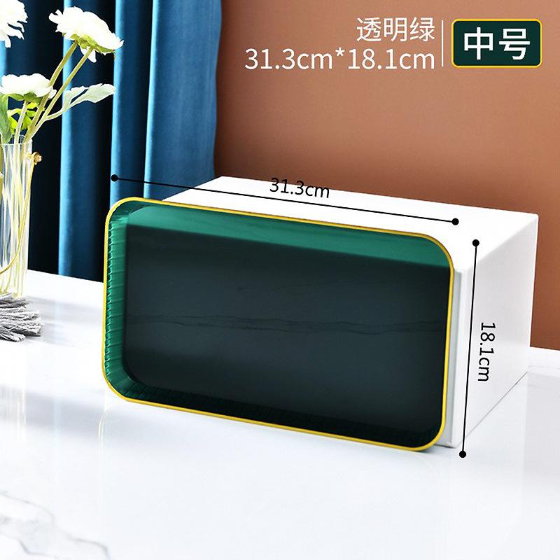 Пластиковый поднос Nordic Phnom Penh, прозрачный прямоугольный поддон, большая тарелка, принадлежности для хранения чая, напитков, продуктов, поднос для гостиничного обслуживания