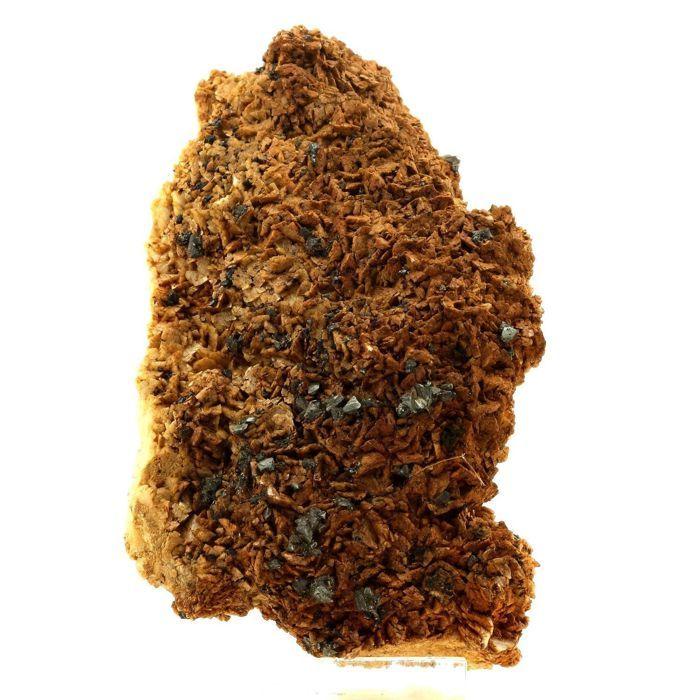 Pierres et Minéraux. Tetrahedrite sur dolomite. 1100.0 ct. Usclas-du-Bosc Quarry, Hérault, France..