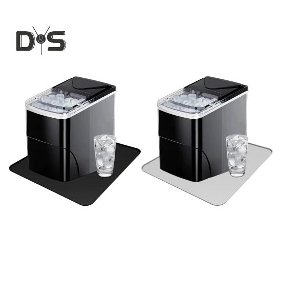 Коврик для льдогенератора, впитывающий воду, многоразовый коврик для лотка для льдогенератора, легко моющийся коврик для сушки посуды для кухни