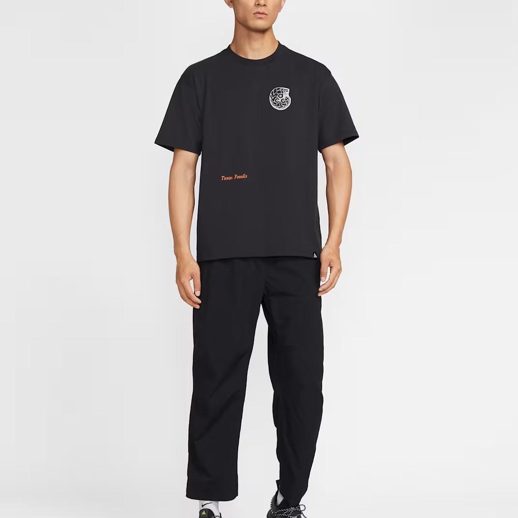 Nike ACG Дышащая футболка с круглым вырезом для занятий спортом на открытом воздухе, мужские топы, черная HV1297010