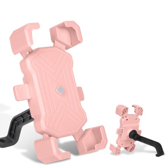 Держатель для телефона на велосипеде Противоударный фиксатор с нескользящим зажимом с четырьмя когтями Крепление для мобильного телефона на электрическом велосипеде Навигационный кронштейн