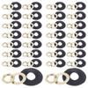 30 Sets Clock Making Kit: Quartz Clock Movement Kit - Diy Repair Accessories With Washers Nuts And Gaskets For Wallclock Replacement
