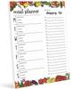 Inkdotpot Weekly Meal Planner Notepad 7"x10 , "Kitchen Menu" Magnetic Meal Planning Pad with Tear Off Grocery S-54 Sheets