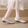 Soft-soled Women's French Elegant Mary Jane Shoes 2025 Internet Celebrity New Shallow Retro Sweet Style Single Shoes