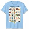 Unisextal Health Awareness Coping Skills Alphabet Counselor Unisex T Shirt