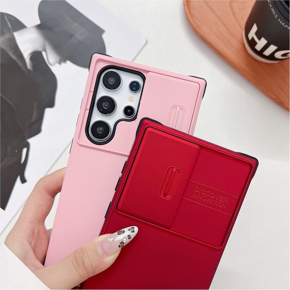Heavy Duty Slide Camera Protector Case For Samsung S25 S24 S23 S22 S21 Plus Ultra FE A16 A06 Z Flip 6 ZFold 5 4 A35 A54 Note 20