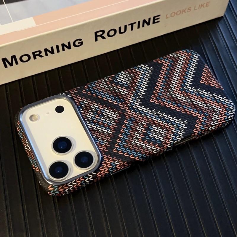 Чехол для iPhone 17 PROMAX Mountain River Kevlar с магнитом, подходит для Apple 16PM, Премиальный защитный чехол