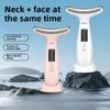 Подтяжка и укрепление шеи, аппарат для красоты, ледяной компресс, электрический аппарат для красоты шеи, 6 режимов, 4 передачи, ледяной компресс с базовым массажным инструментом для дома