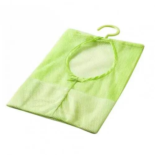 Сумка для хранения прочная быстросохнущая с крючком удобная сумка для белья складная защитная сетка сумка-органайзер для кухни