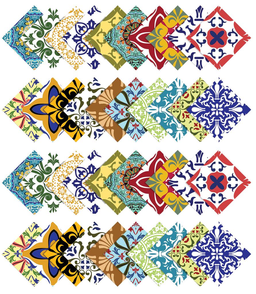 Soimoi Предварительно вырезанная 5-дюймовая хлопчатобумажная ткань с принтом медовой пчелы, стеганая квадратная подвеска, набор «сделай сам», лоскутное шитье, ремесло-