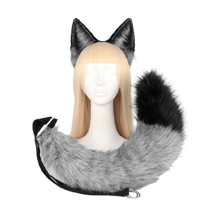 Foxes Cosplay Costume Foxes Ears Tail Halloween Party Foxes Ears Headband Tail