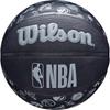 Wilson NBA All Team WTB1300XBNBA03 Баскетбольный мяч для зала и улицы Размер 3 Черный