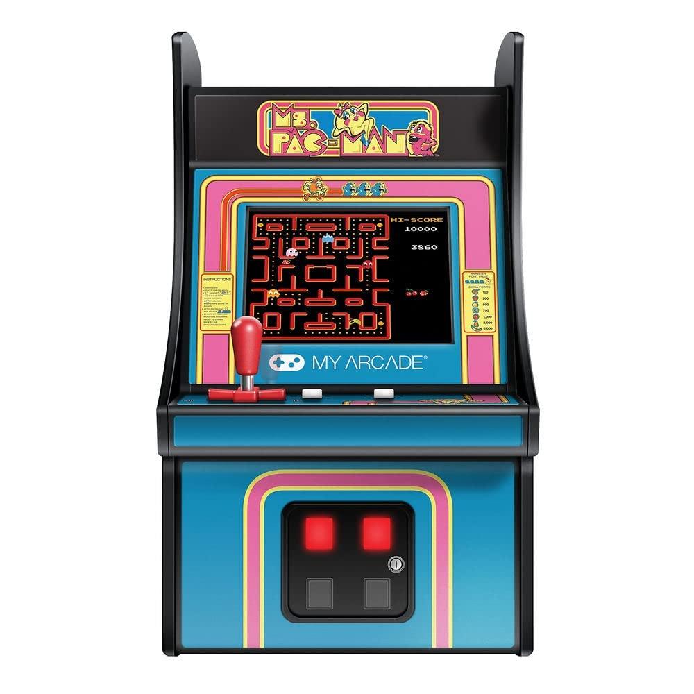 MyArcade Inch Retro Pacman Mini Game Yellow 6.75 MS. DGUNL-3230