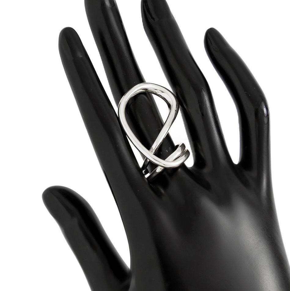 Мода Высокое чувство простоты кольцо легкое роскошное глянцевое геометрическое неправильное кольцо Ins Wind Personality Wind Tide Commuter женские украшения