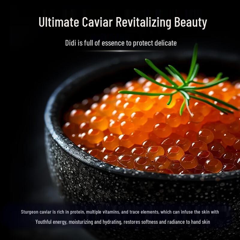 DETE Caviar Extract Moisturizing Hand Cream 4-Pack