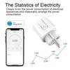 20a Zigbee Wi-Fi умная розетка Tuya Smart Life Timing EU вилка с монитором мощности Беспроводная розетка работает с Alexa Google Home Alice