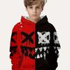 Детская одежда Толстовки с капюшоном Длинные рукава Детская толстовка Креативный принт Повседневная летняя одежда для девочек Топы для мальчиков Детская одежда