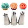 Steel Pastry Tips Cherry Blossoms Ice Cream Tool Cake Decorating Icing Piping Nozzles Baking Mold